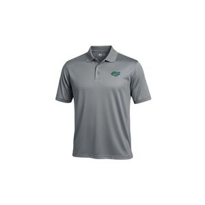 RUSSELL ATHLETICS Polo Shirt UF Florida Gators  Men's 2XL - Gray